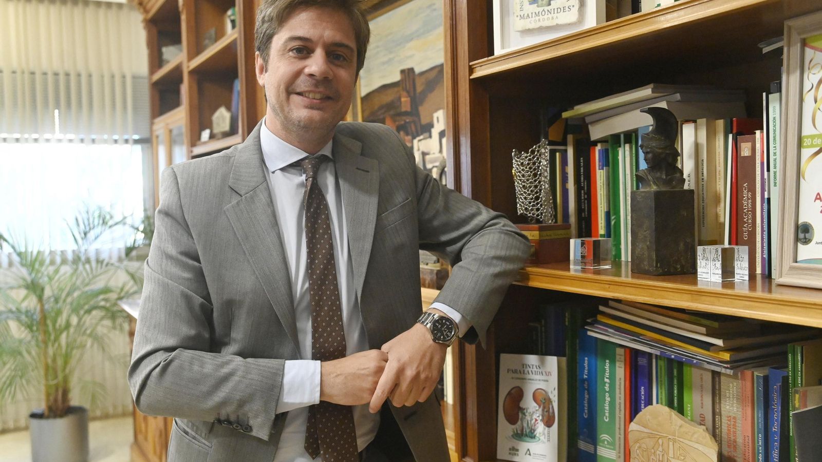 Diego Copé, en su despacho.