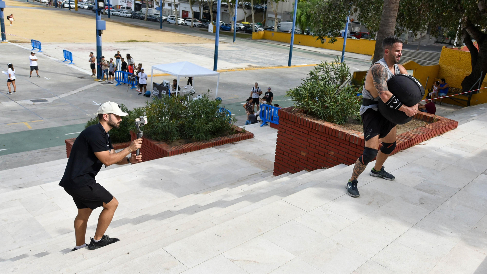 Las fotos de la priemra jornada del  campeonato nacional Iron Team Series de Croosfit en Algeciras