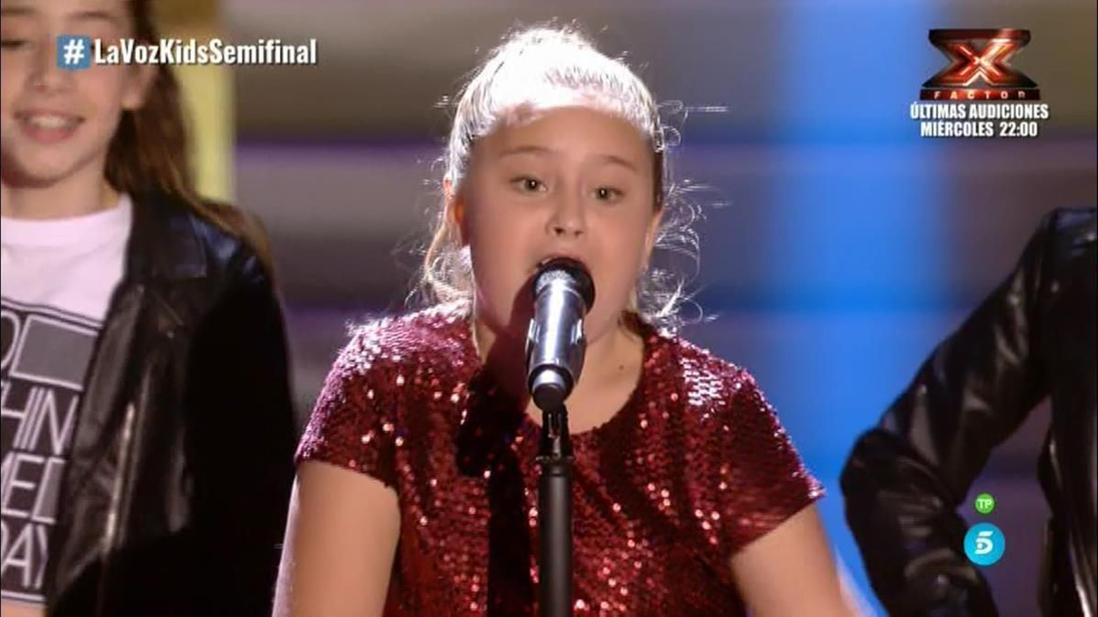 Yastina, durante la interpretación de 'Proud Mary'.