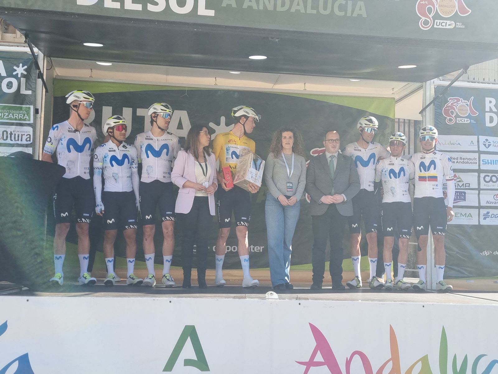En imágenes: Jaén, espectacular escenario de la tercera etapa de la Vuelta a Andalucía - Ruta del Sol