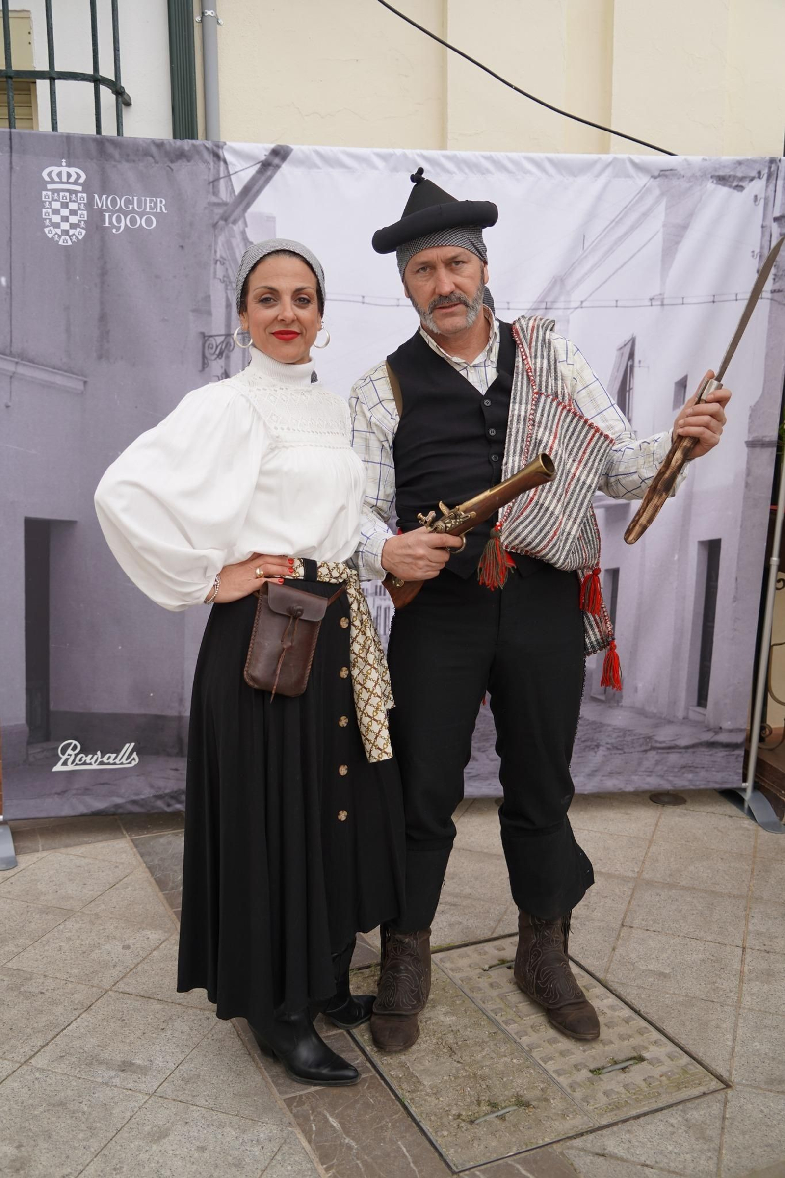 Imágenes de las mejores caracterizaciones de la Feria de Época Moguer 1900
