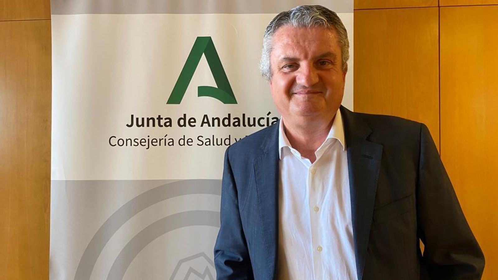Juan de la Cruz Belmonte, delegado de Salud de la Junta de Andalucía en Almería