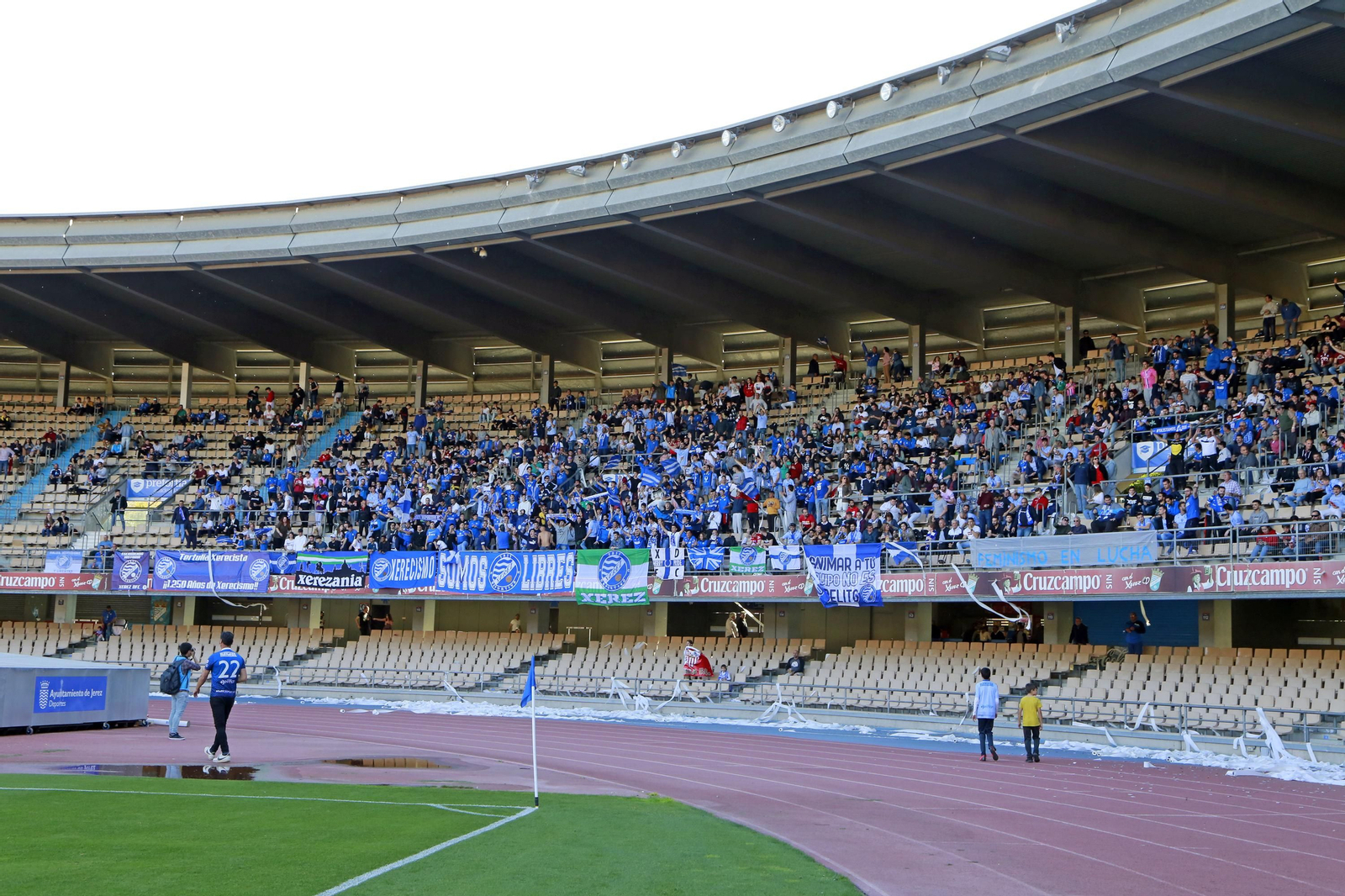 Derbi entre Xerez DFC y Xerez CD en Chapín