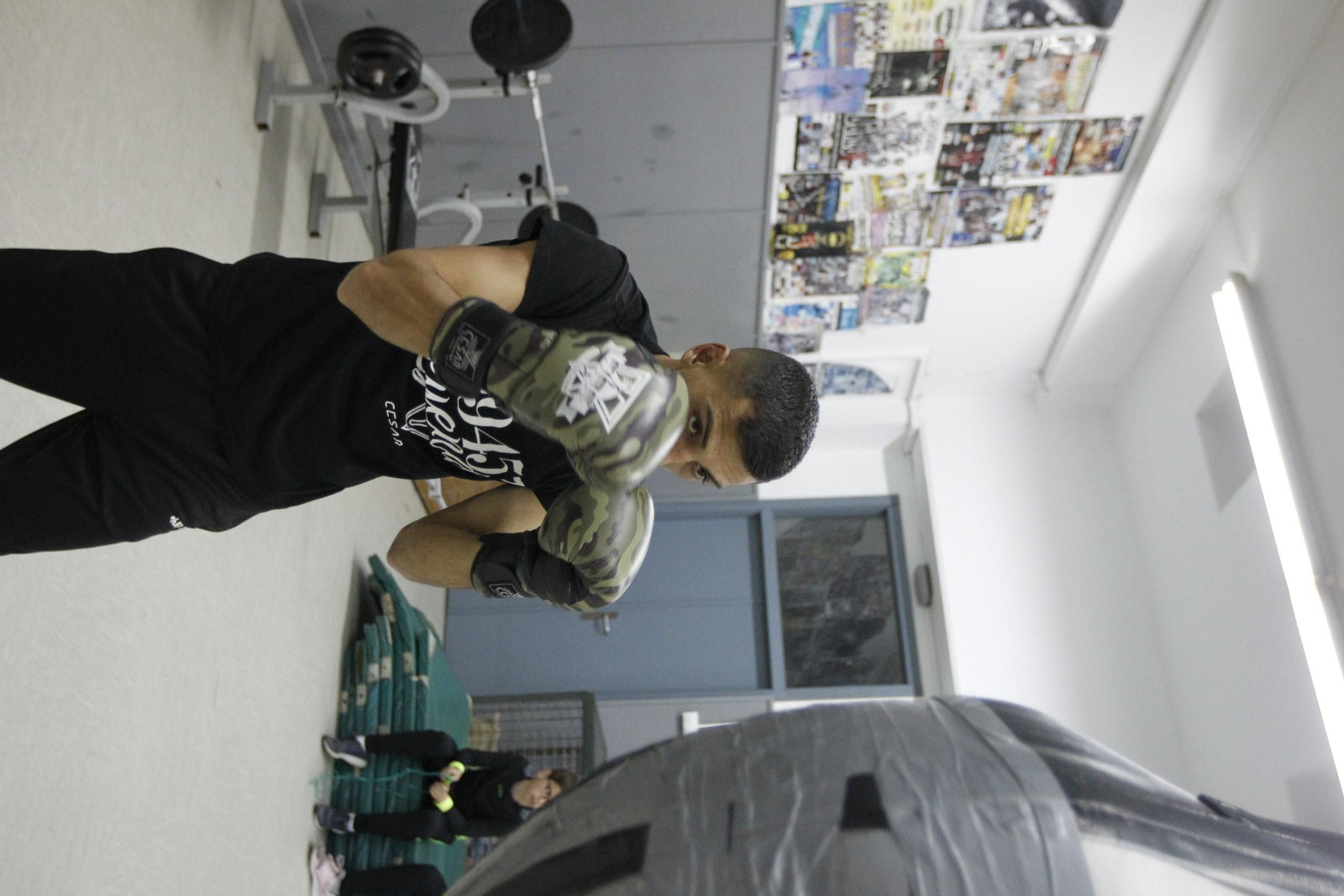 Fotogalería de un entrenamiento de Salvador Barón, el 'Rey Gitano'