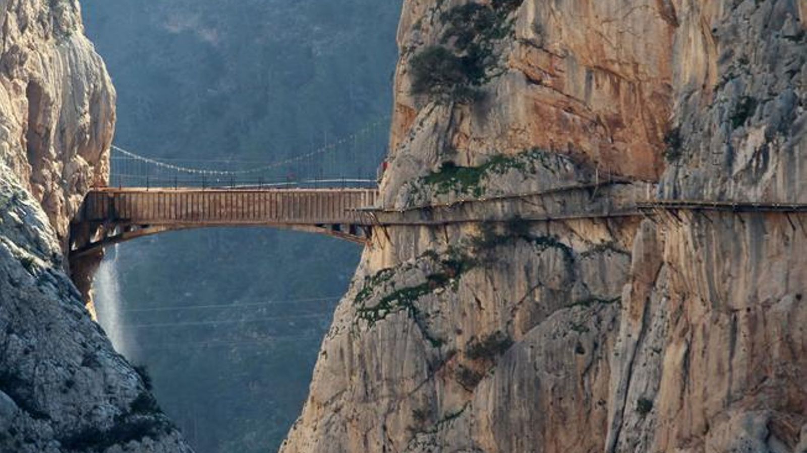 Así de espectacular puede llegar a ser el Caminito del Rey. Así de espectacular puede llegar a ser el Caminito del Rey.