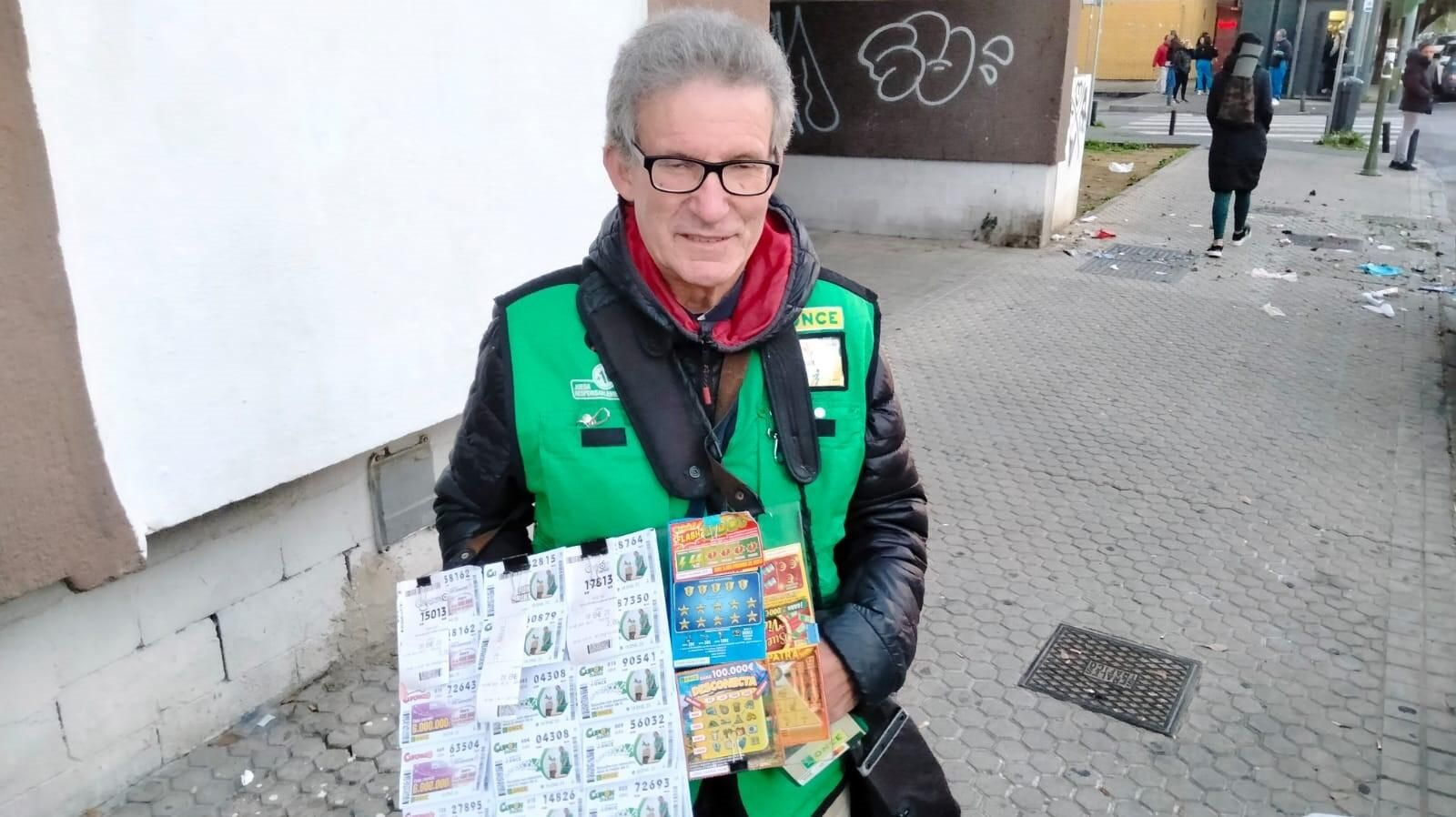 El cuponero Juan Antonio Rodríguez. El cuponero Juan Antonio Rodríguez.