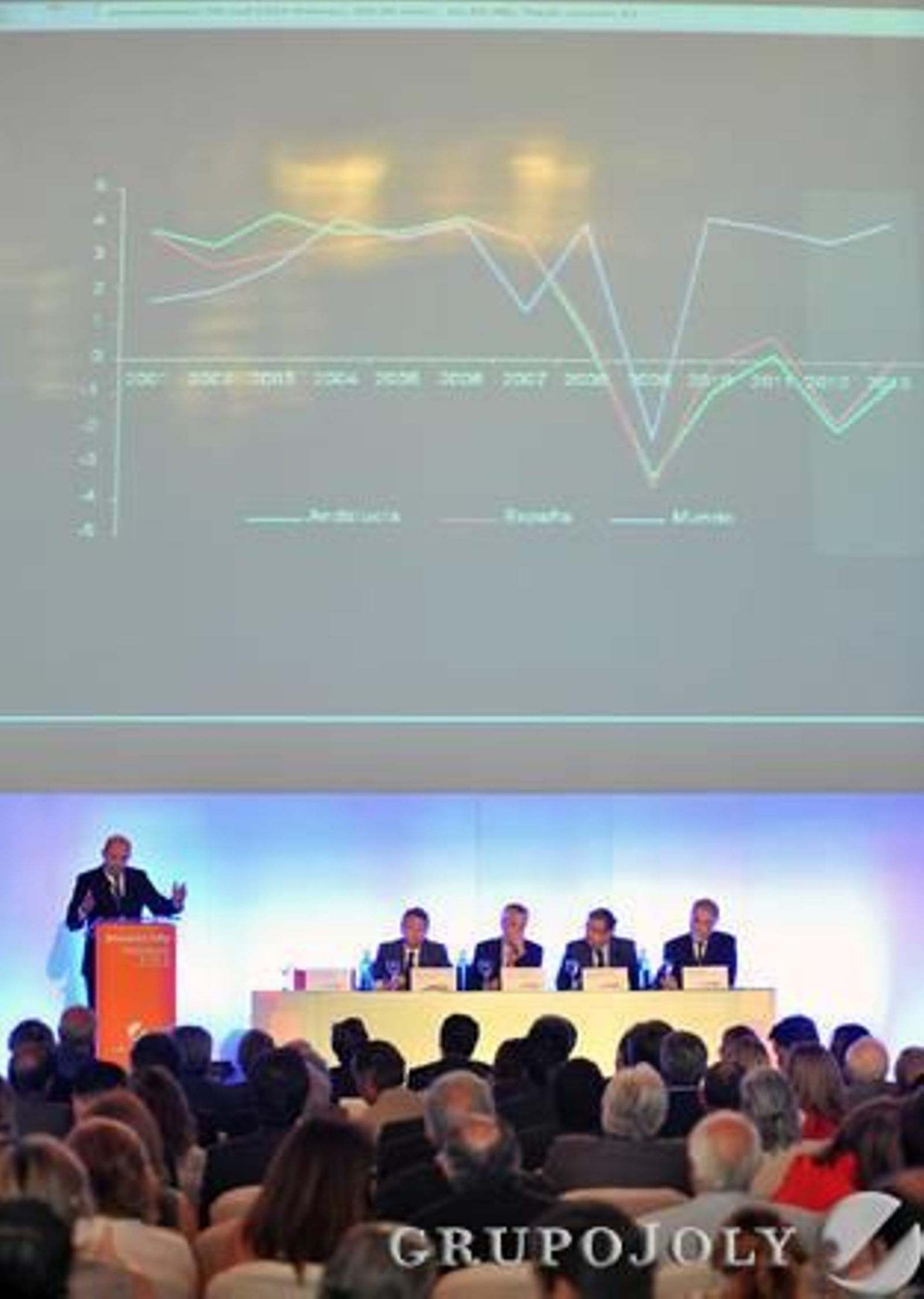 Francisco Ferraro, durante su intervención en la presentación del Anuario Joly.

Foto: A. Pizarro - M. Gómez - J.C. Vázquez - V. Hidalgo