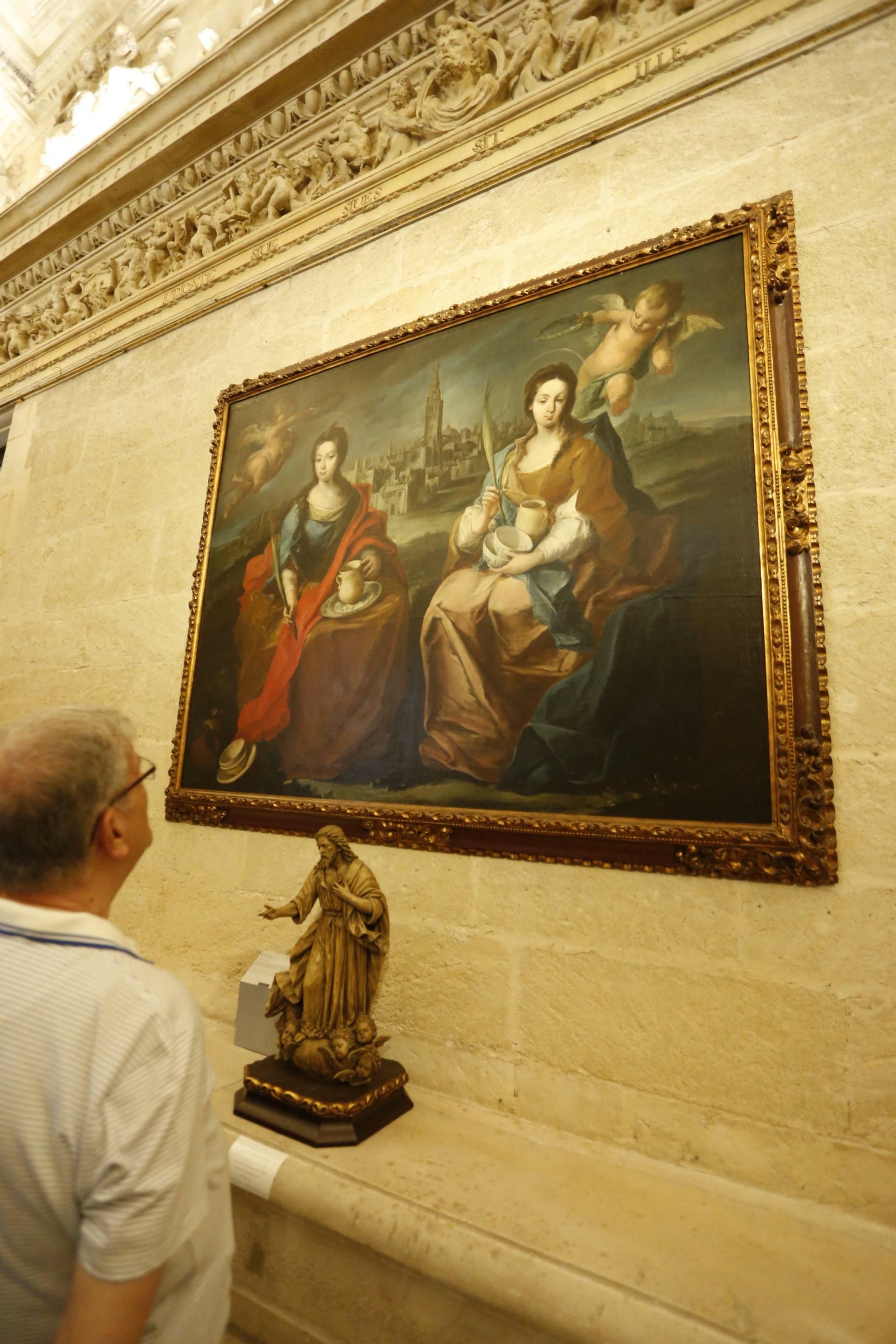 La exposición dedicada a Martínez Montañés en el Ayuntamiento de Sevilla