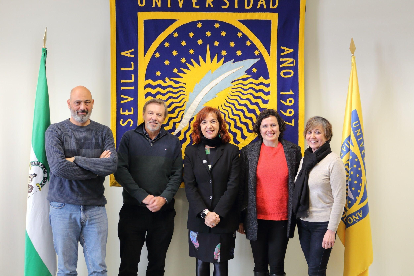 Miembros de la compañía Olavide Neuron STX.