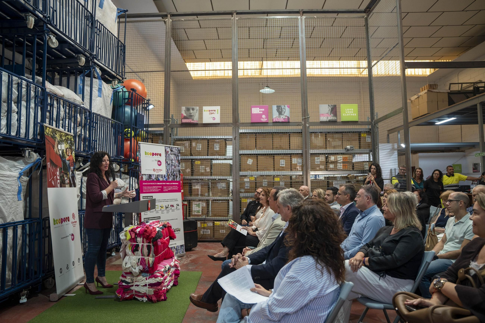 Cáritas Koopera en Almería celebra el 10º aniversario, en imágenes