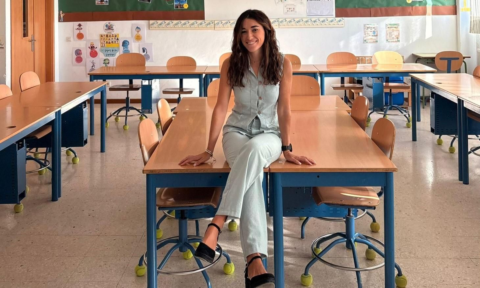 La docente de Puente Genil Patricia Morón, premiada por la Fundación José Manuel Lara.