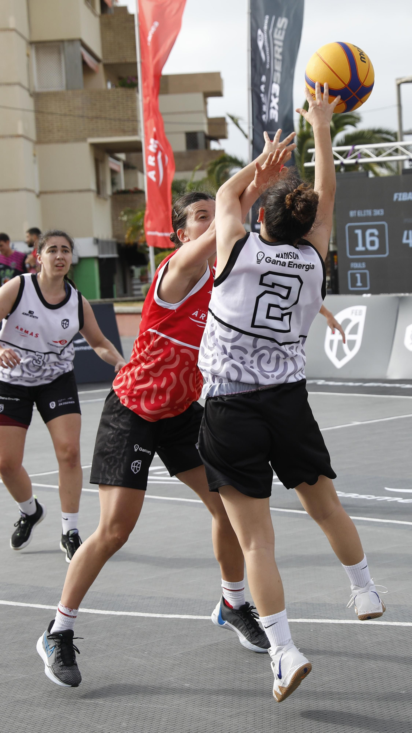 Las fotos de la segunda jornada del torneo internacional de baloncesto 3x3 de La Línea