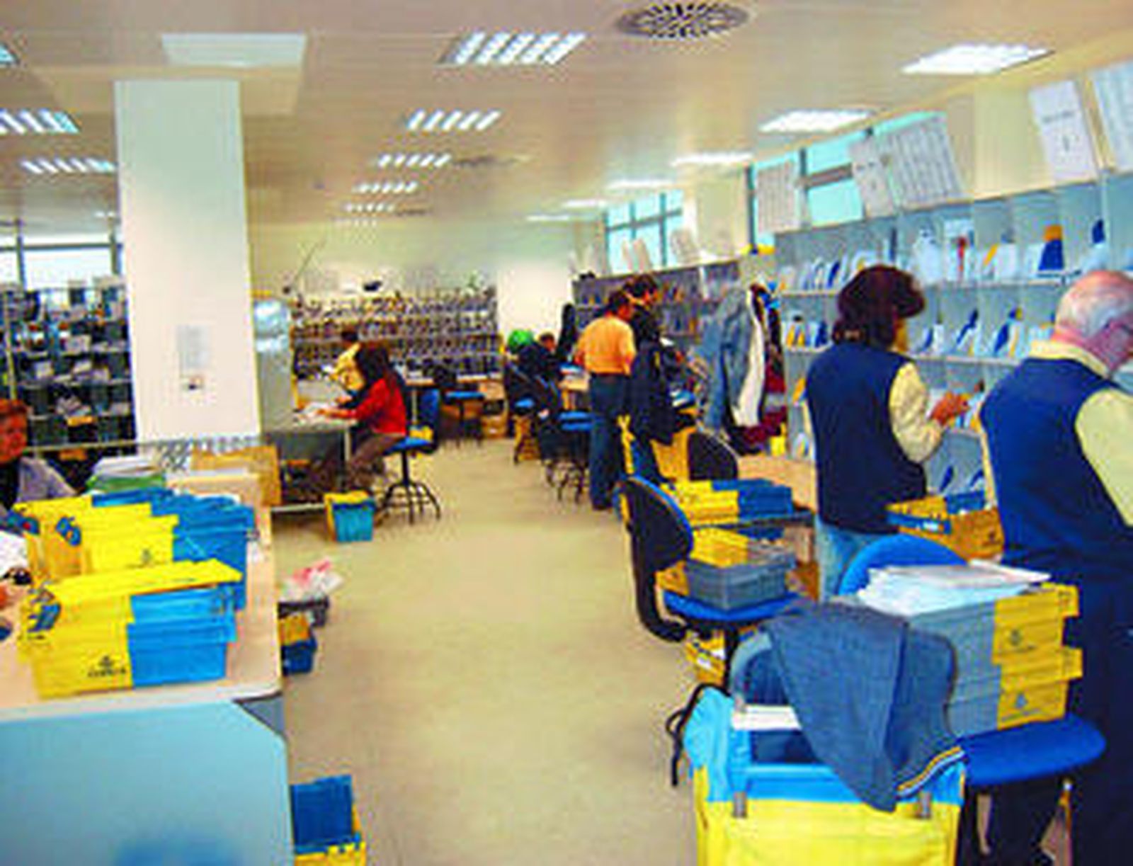 Aluvión en la mensajería