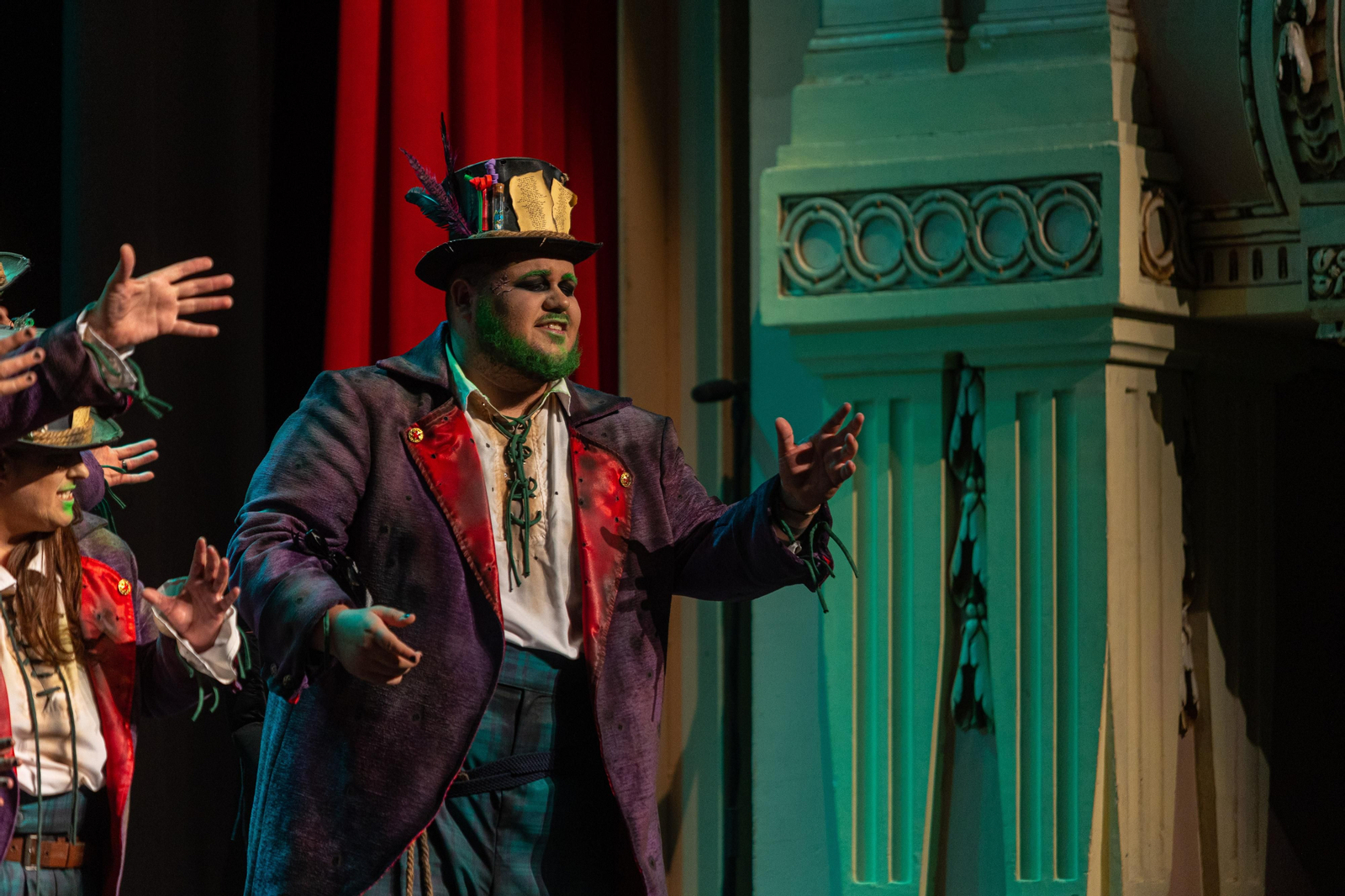 Imágenes de la sesión de este jueves en el Gran Teatro del Carnaval Colombino.