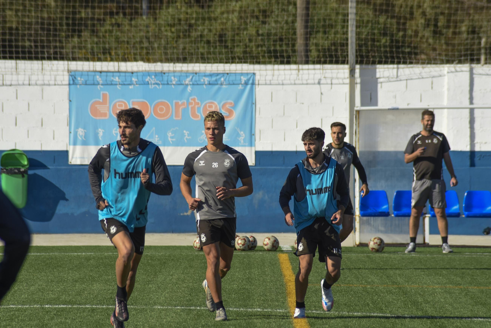 Las fotos del entrenamiento de la Balona previo a su partido con el Ciudad de Lucena