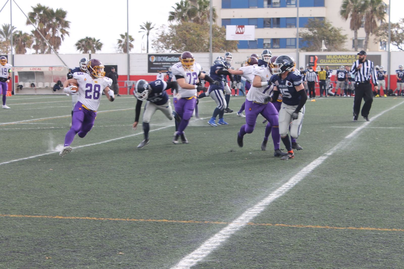 Un ataque de los Sevilla Linces.