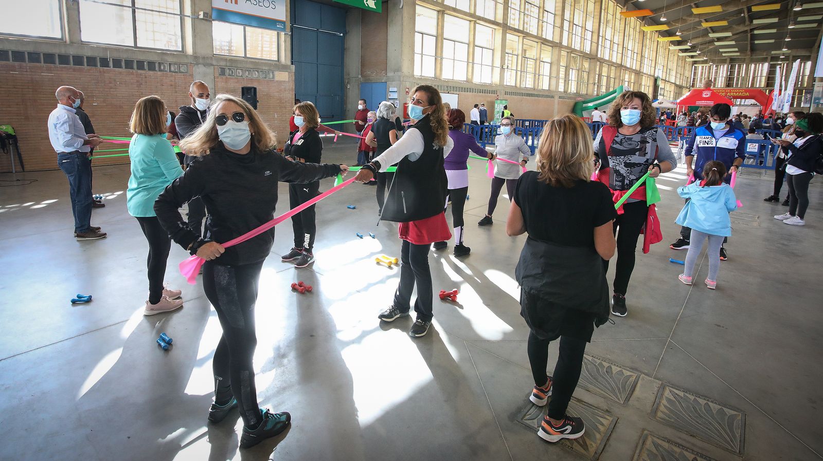 Gran ambiente en la feria del Deporte y la Vida Sana en Ifeca