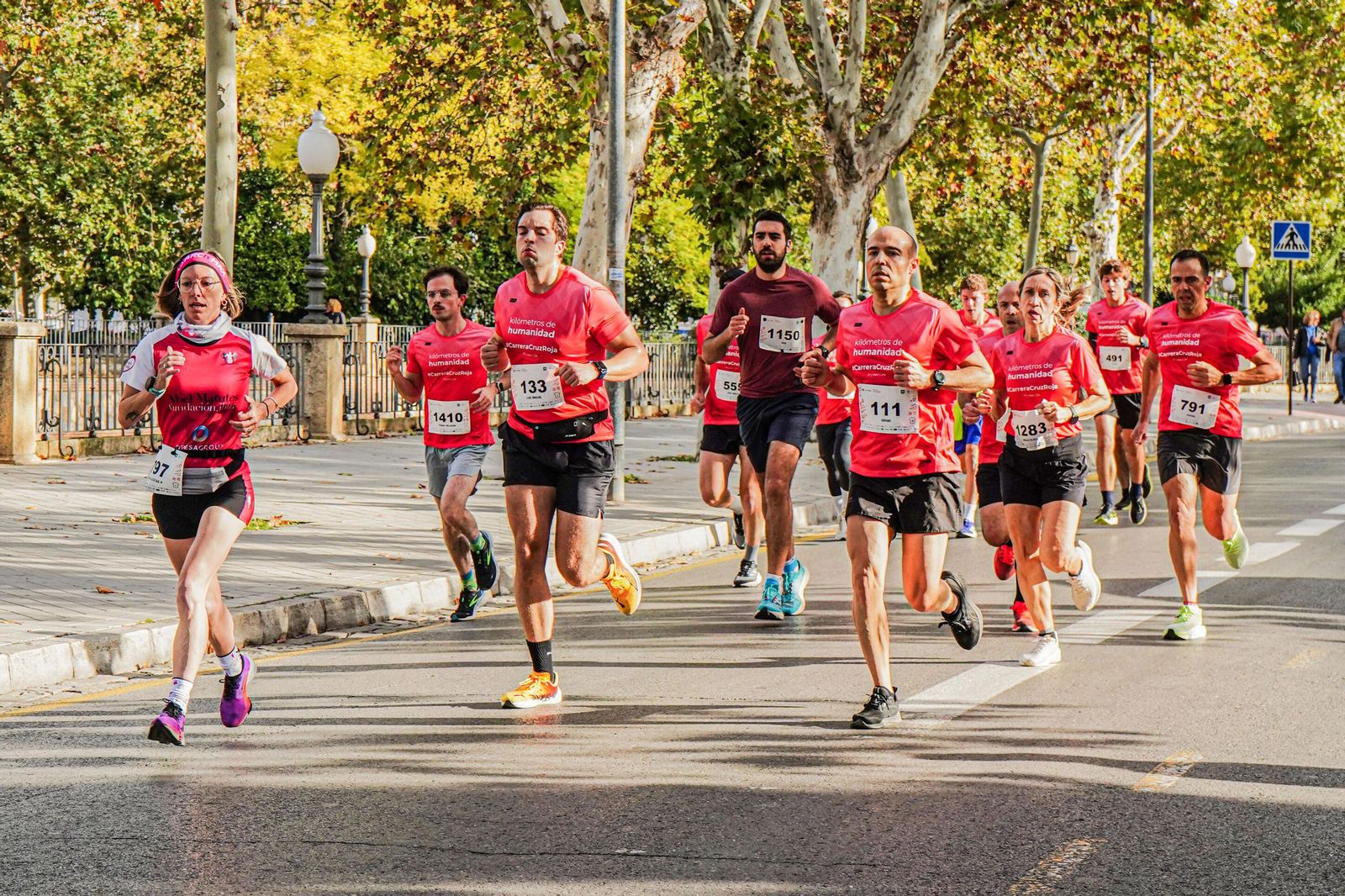 Las imágenes de la Carrera de la Cruz Roja en Granada