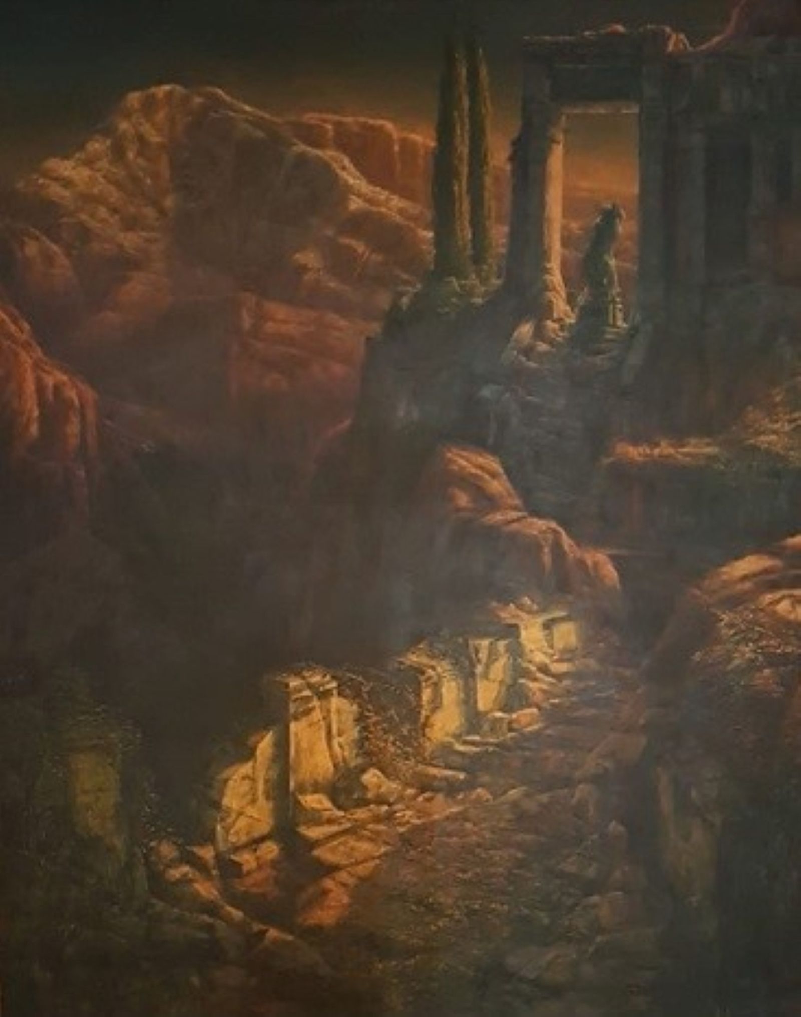 Una de las obras de la exposición de Antonio Belmonte.