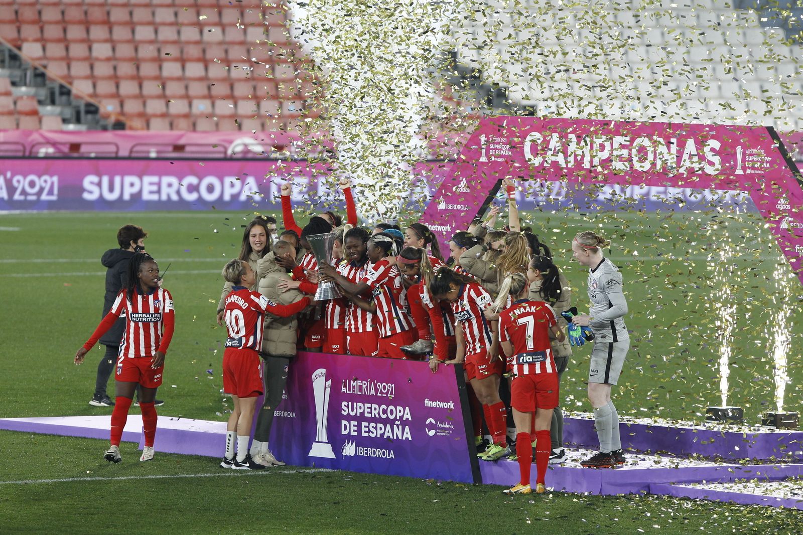 Final Supercopa España Fútbol Femenino. Atlético de Madrid-Levante U.D.