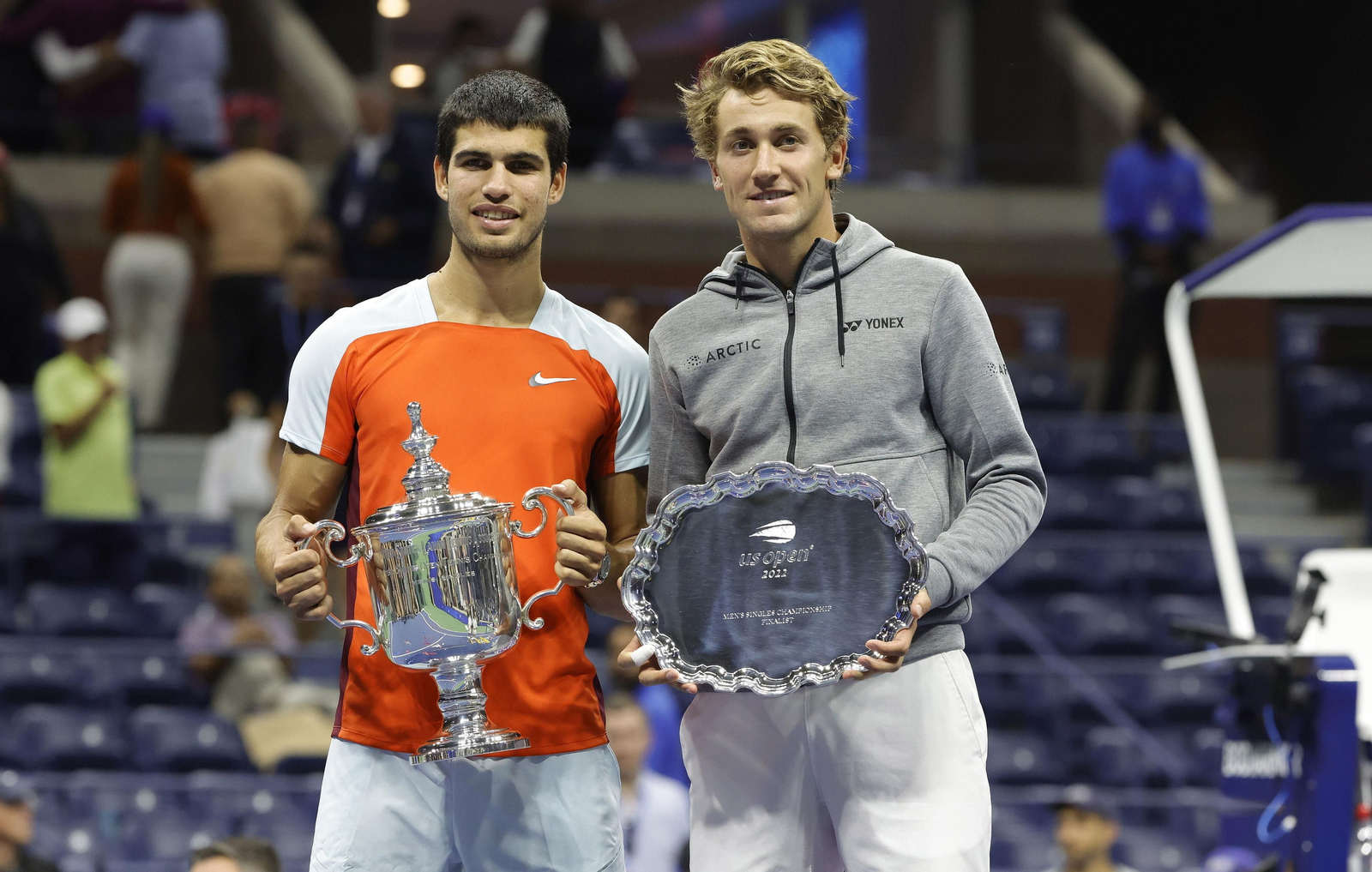 Las imágenes del título del US Open para Carlos Alcaraz