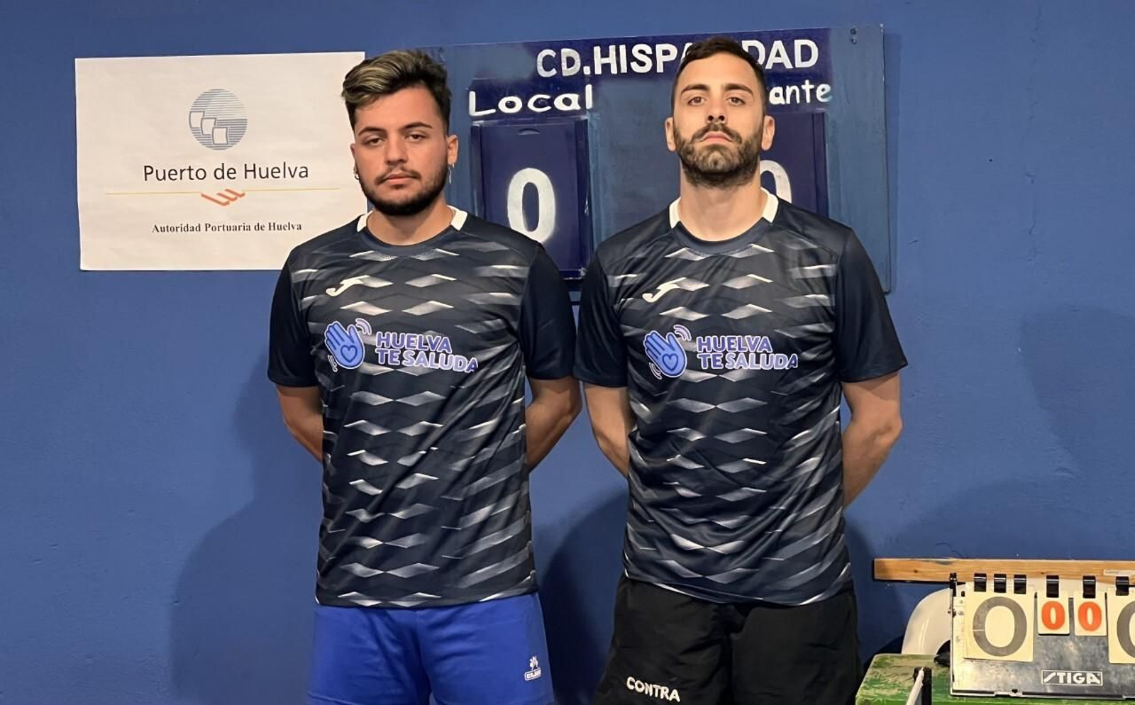 Manu Vázquez y Dani Fernández, palistas del Hispanidad TM.