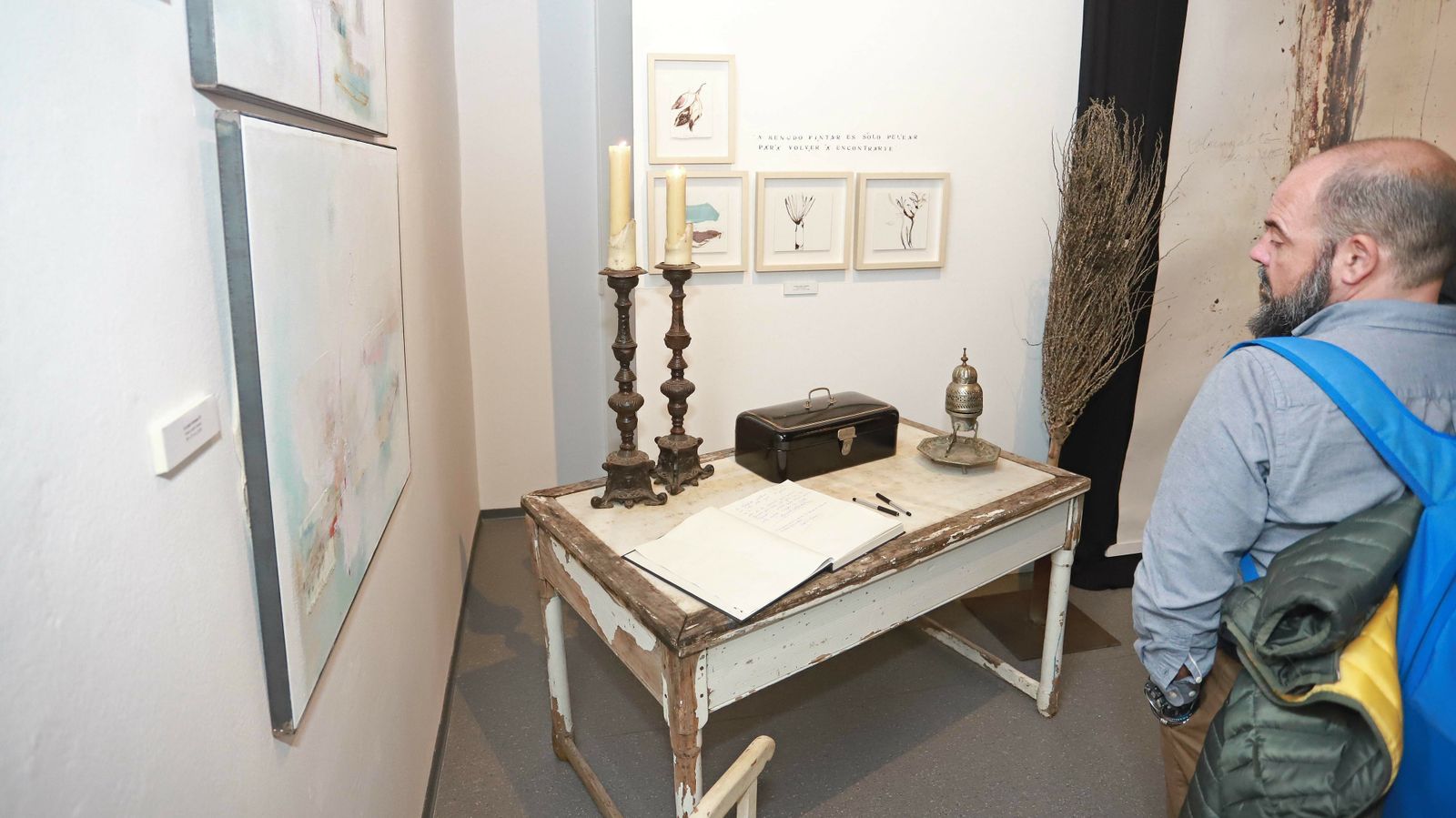 Inauguración de la exposición de Blanca Orozco en el museo municipal  de Algeciras