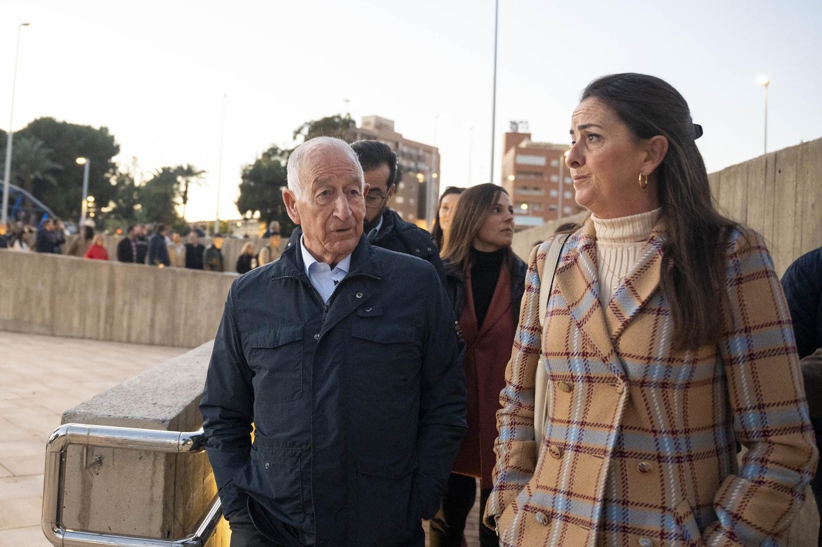 Las imágenes de la inauguración de la primera fase de la adecuación de la Rambla San Antonio de Aguadulce