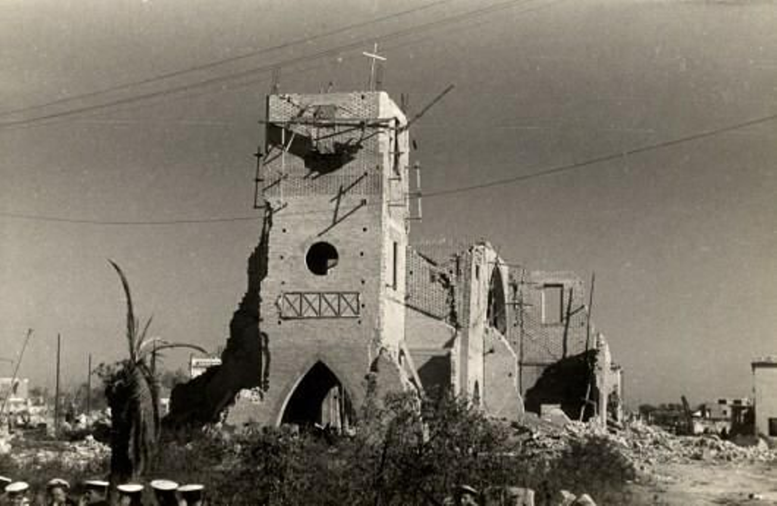 Imágenes de la explosión de Cádiz de 1947.