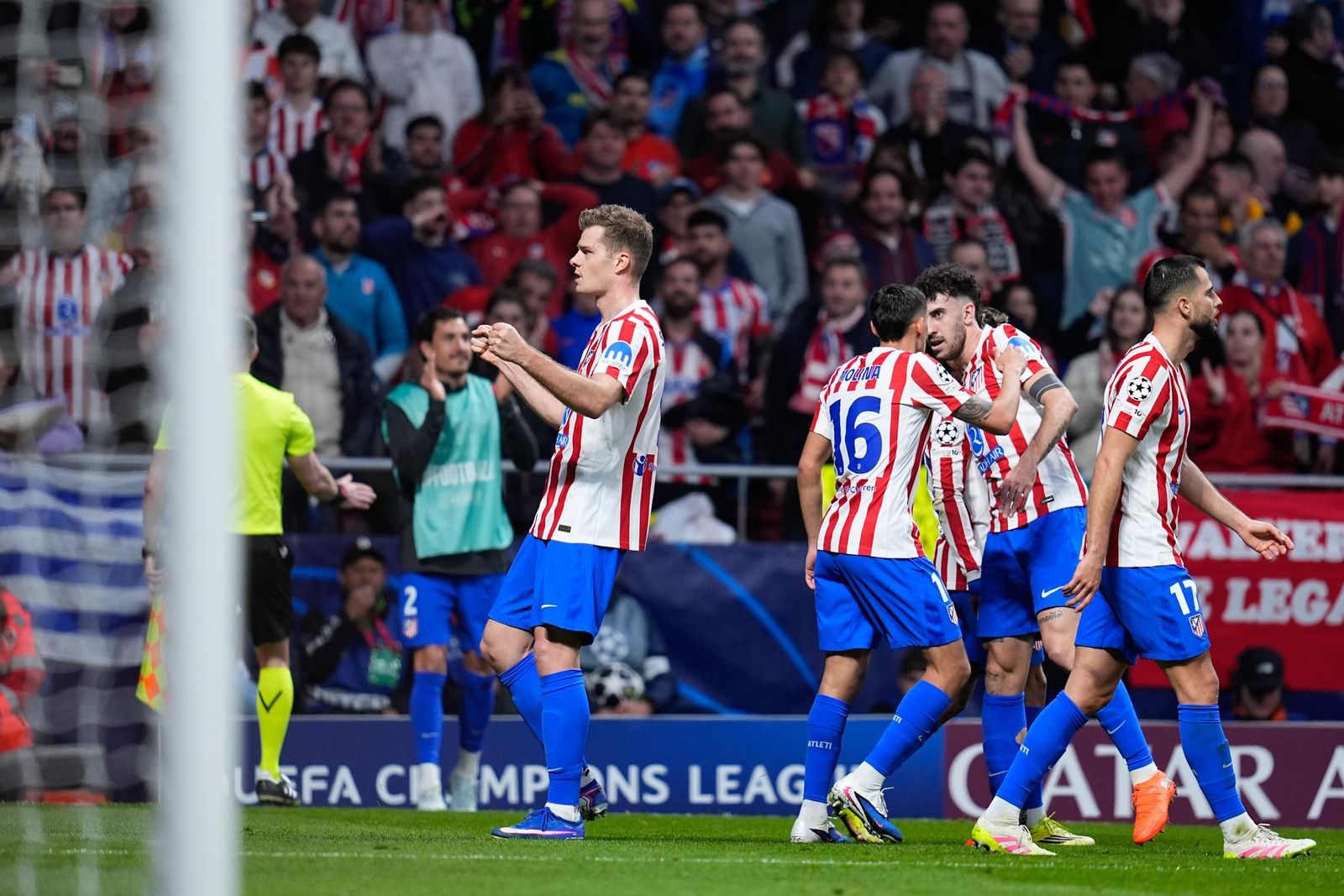 Las fotos del Atlético de Madrid-Brujas
