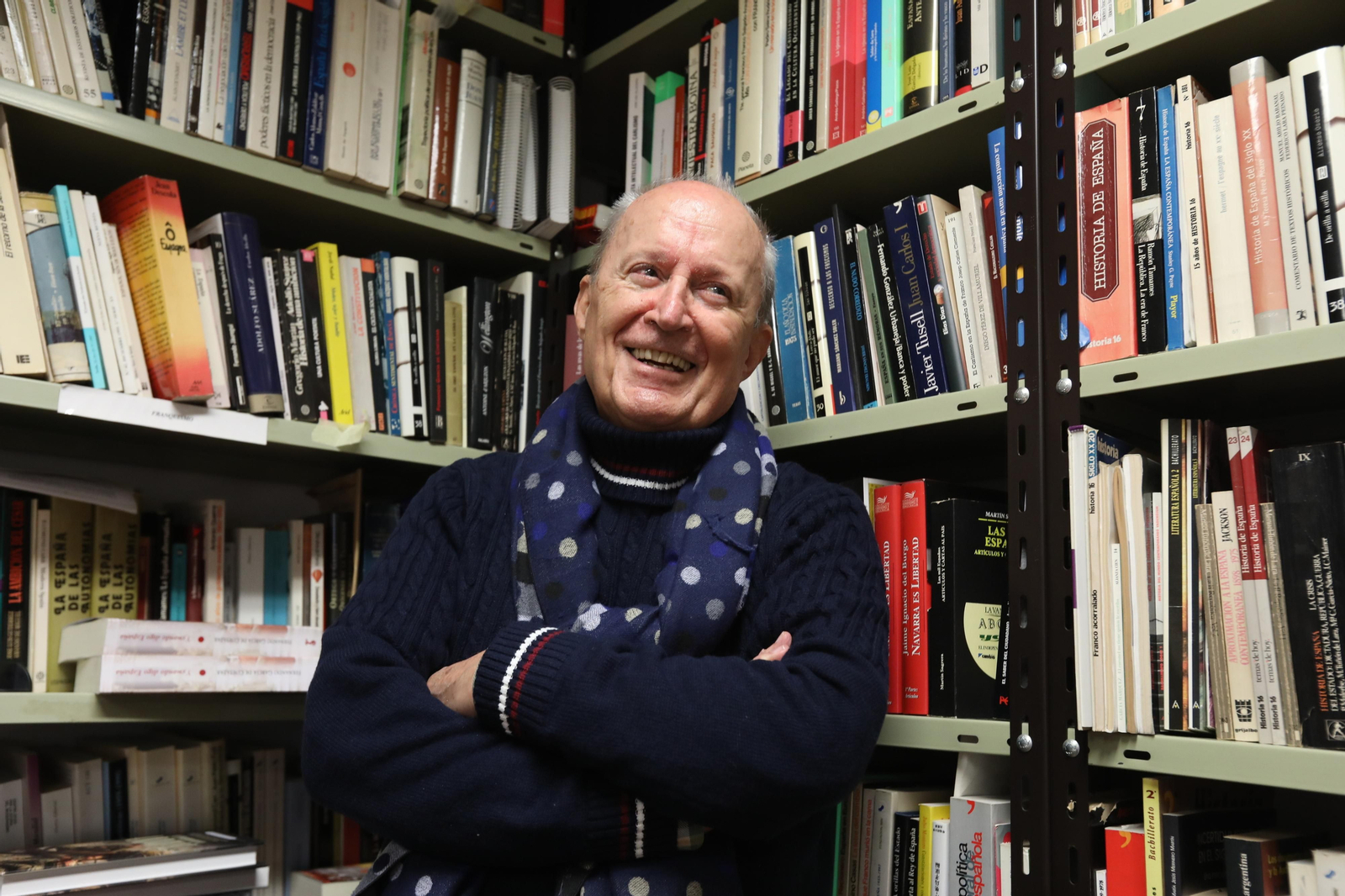 El historiador Fernando García de Cortázar.