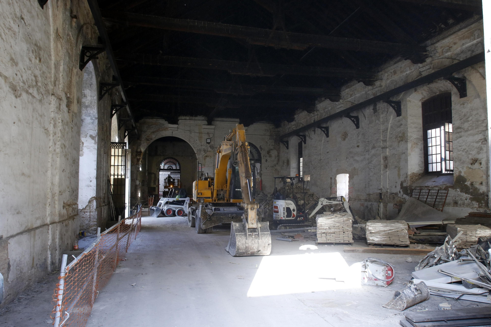 Estado de las obras de la Fábrica de Artillería