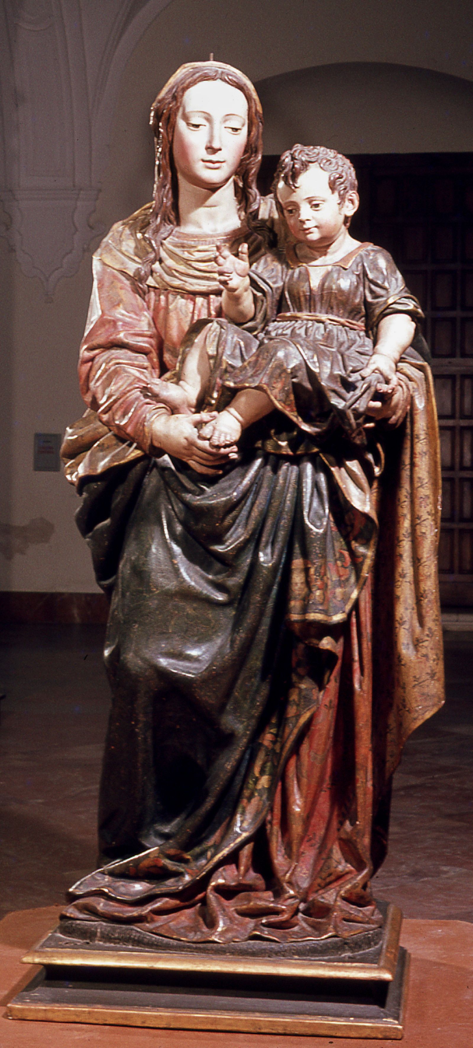 Imagen de la Virgen de la Cinta que se conserva en la Catedral de la Merced, obra de Juan Martínez Montañés en 1616.