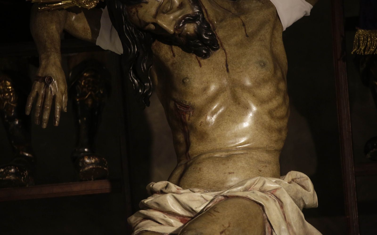 Las imágenes del Cristo de la Quinta Angustia tras su restauración