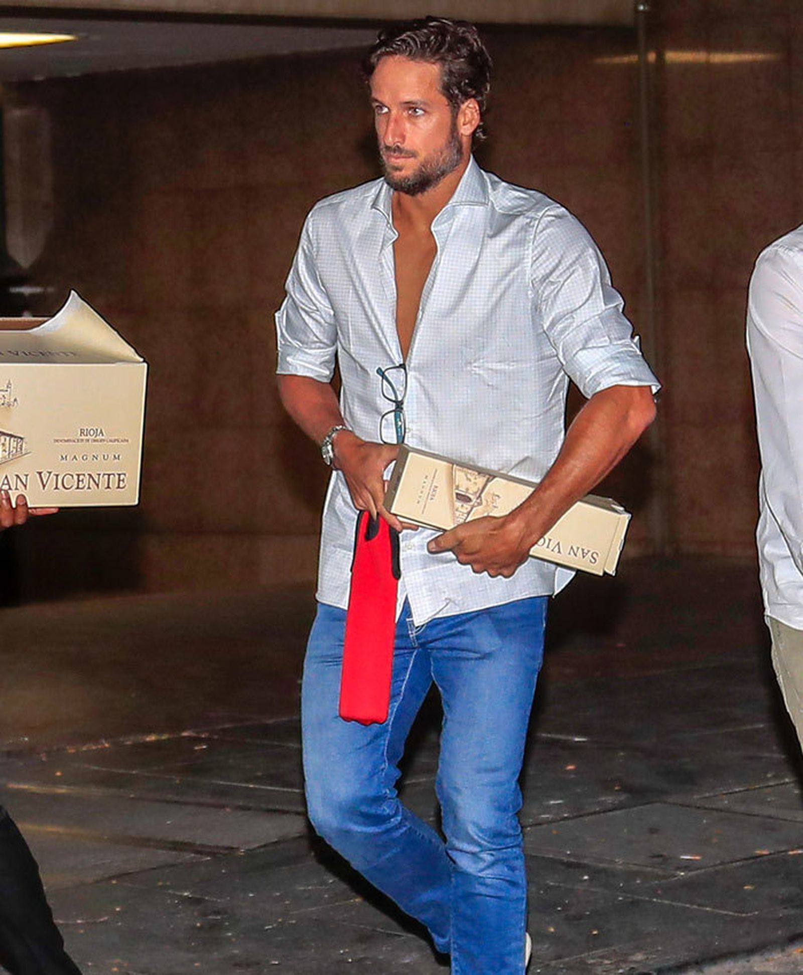 Feliciano López con un 'look casual'