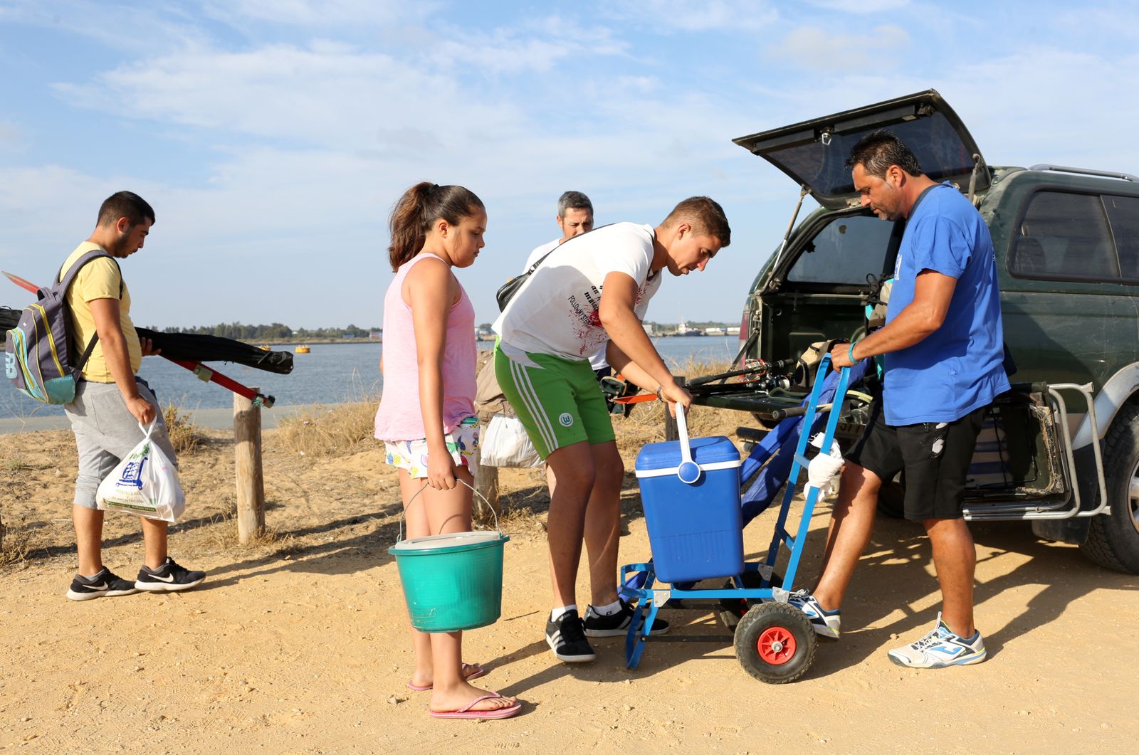 Las imágenes de la Playa del Espigón