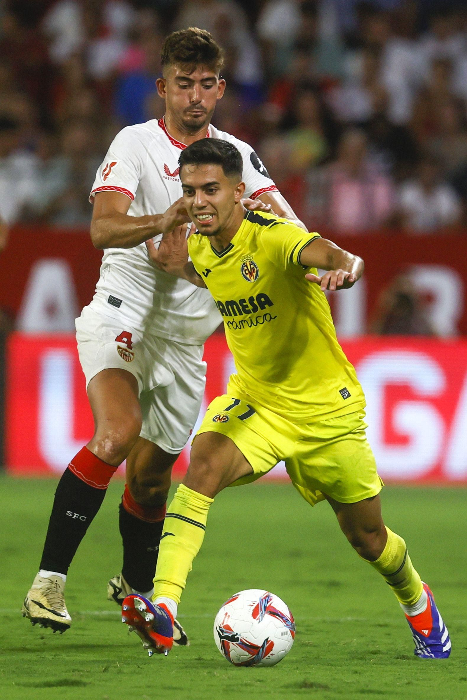 Las imágenes del Sevilla FC - Villarreal CF