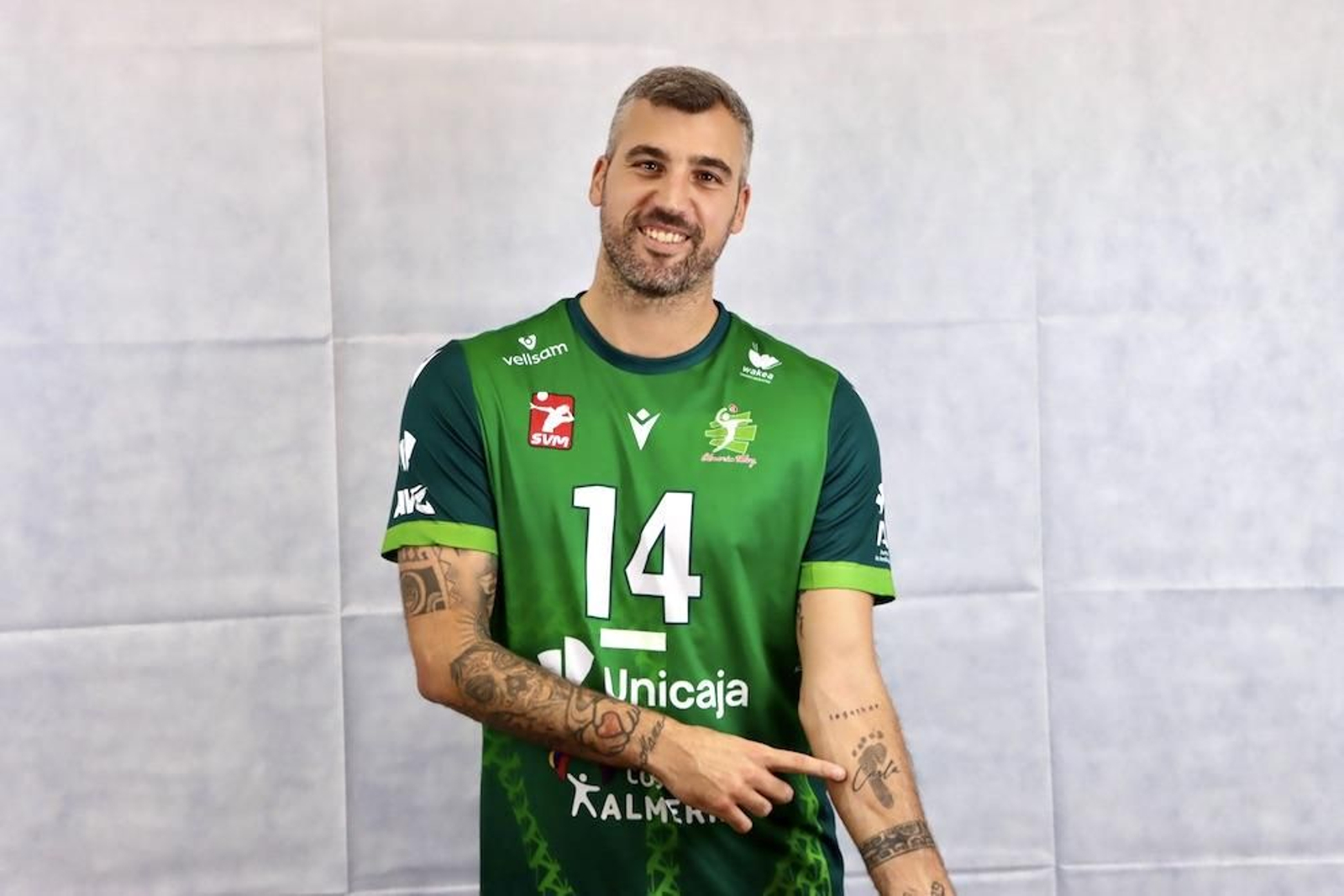 Borja Ruiz continuará un año más en el club de su vida, Unicaja Costa de Almería.
