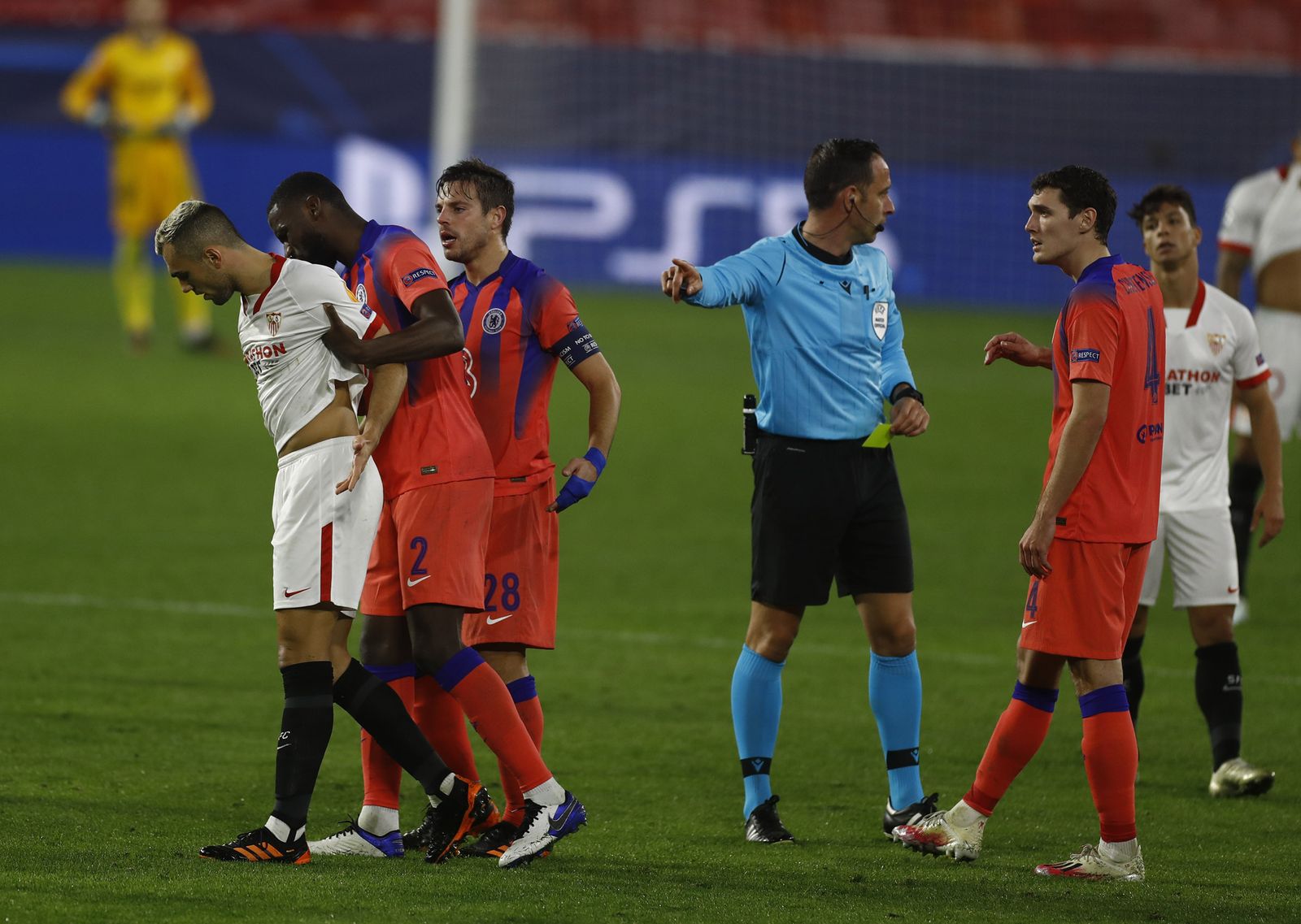 Las imágenes del Sevilla-Chelsea