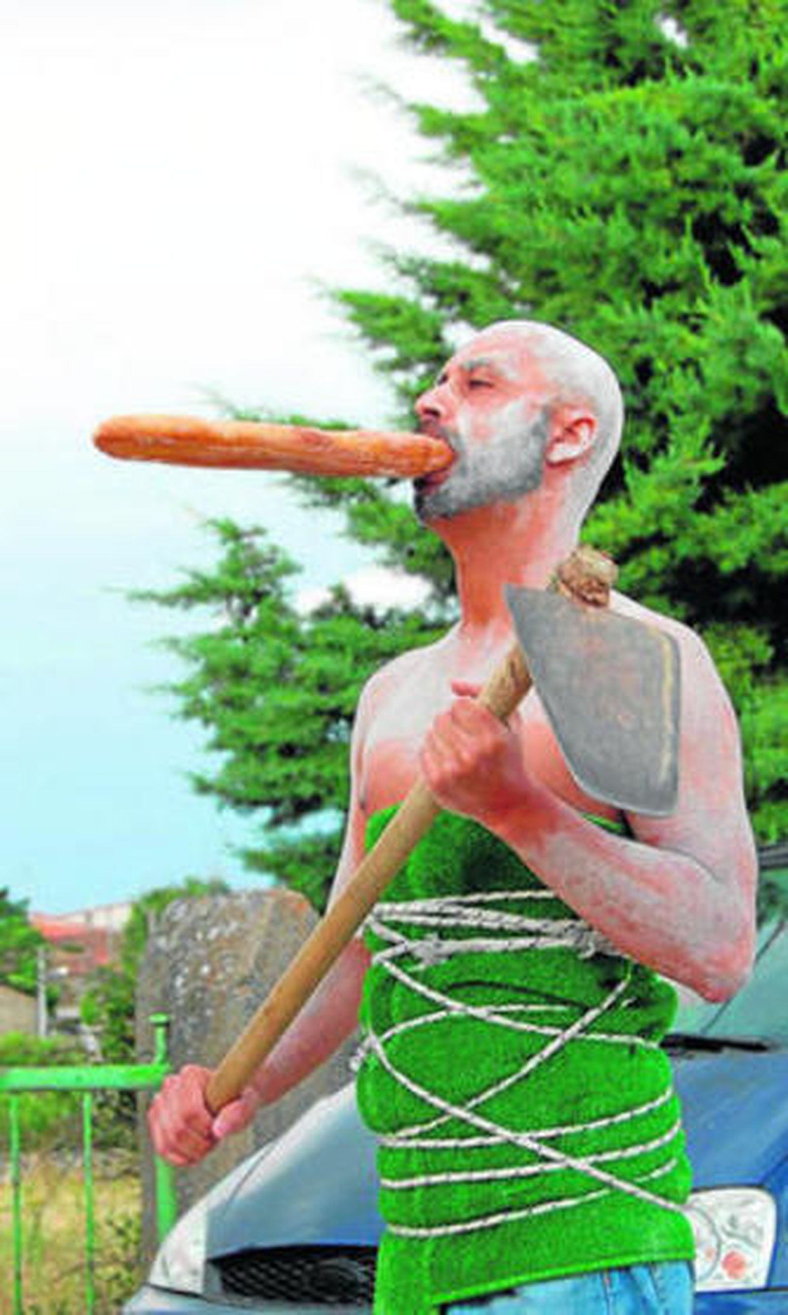 Francisco Escudero durante una actuación.