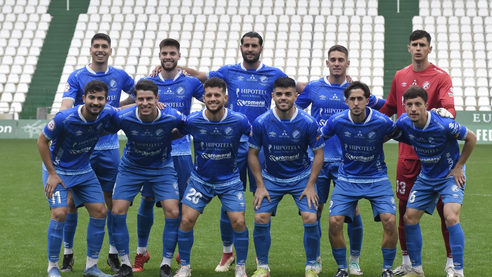 Once del Xerez DFC en el Nuevo Arcángel frente al Córdoba B. Once del Xerez DFC en el Nuevo Arcángel frente al Córdoba B.