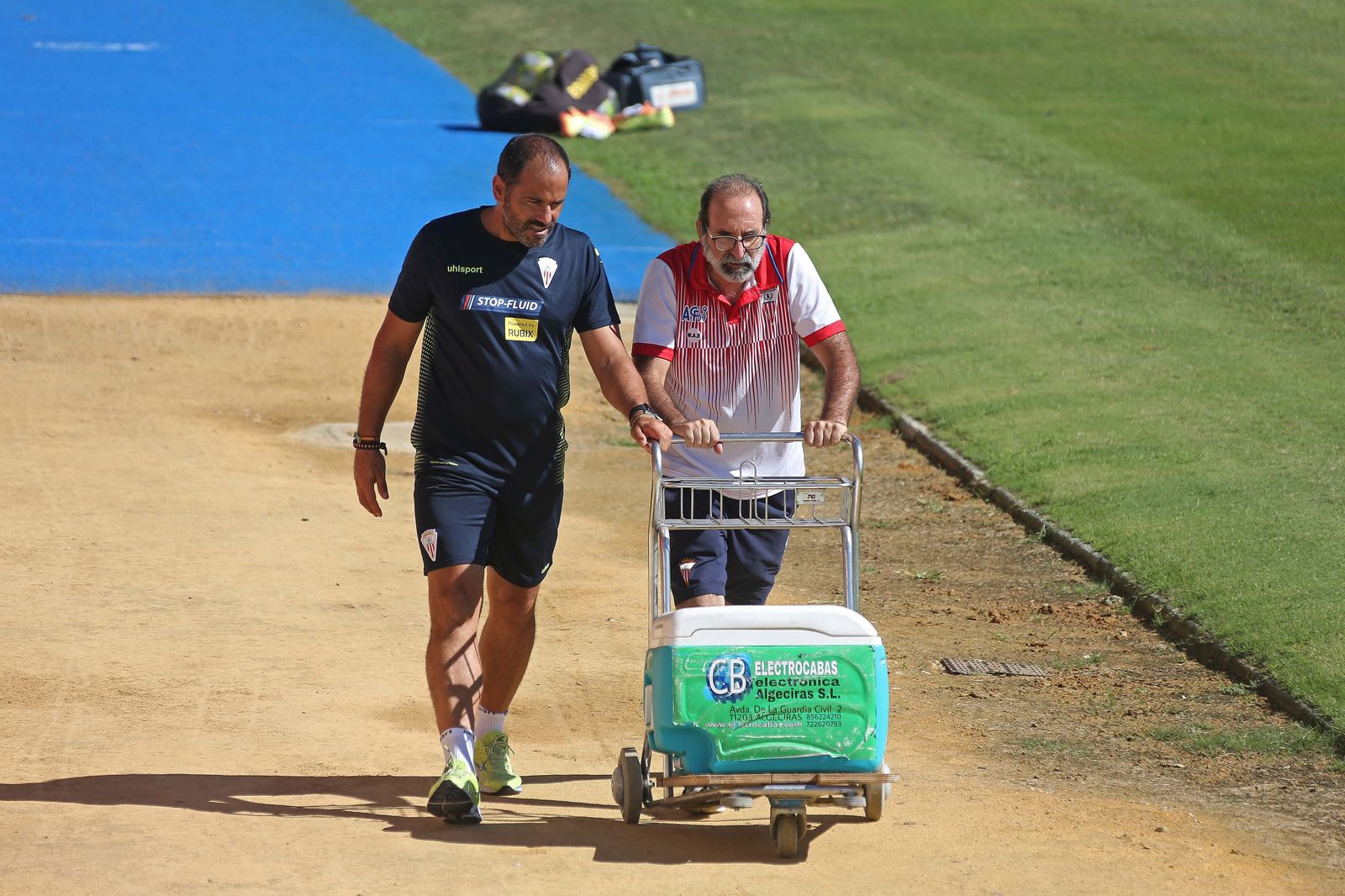 Primer entrenamiento del Algeciras CF 2020/21