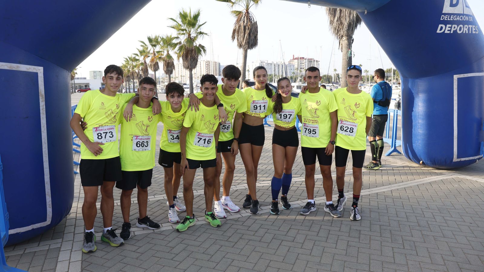 Las fotos de la VII Carrera de la Mujer en La Línea de la Concepción