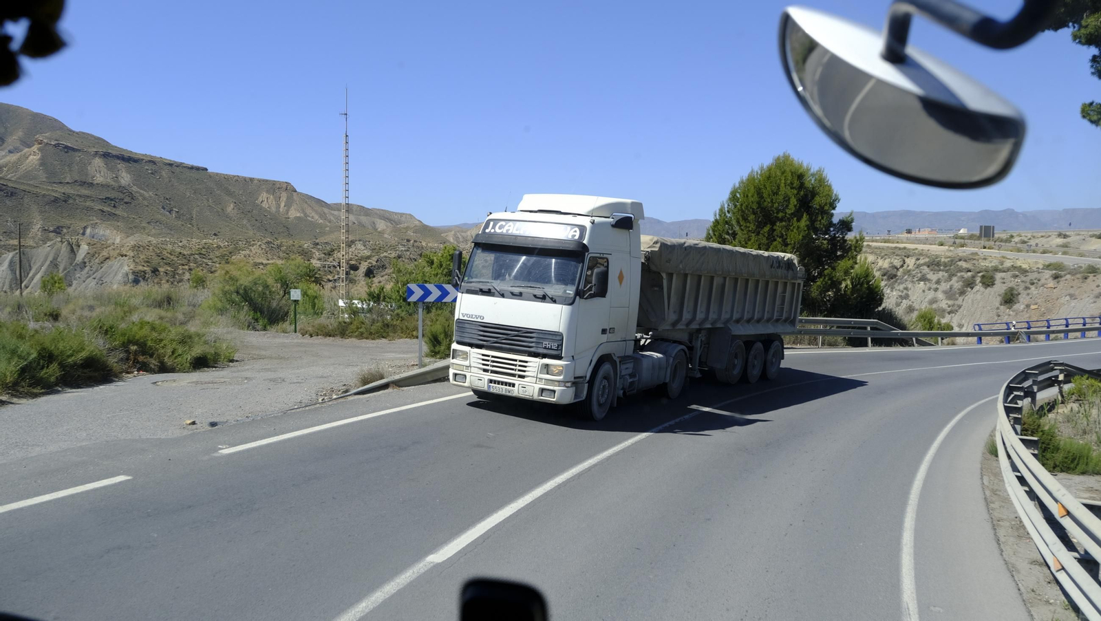 La Carretera del Yeso, en imágenes