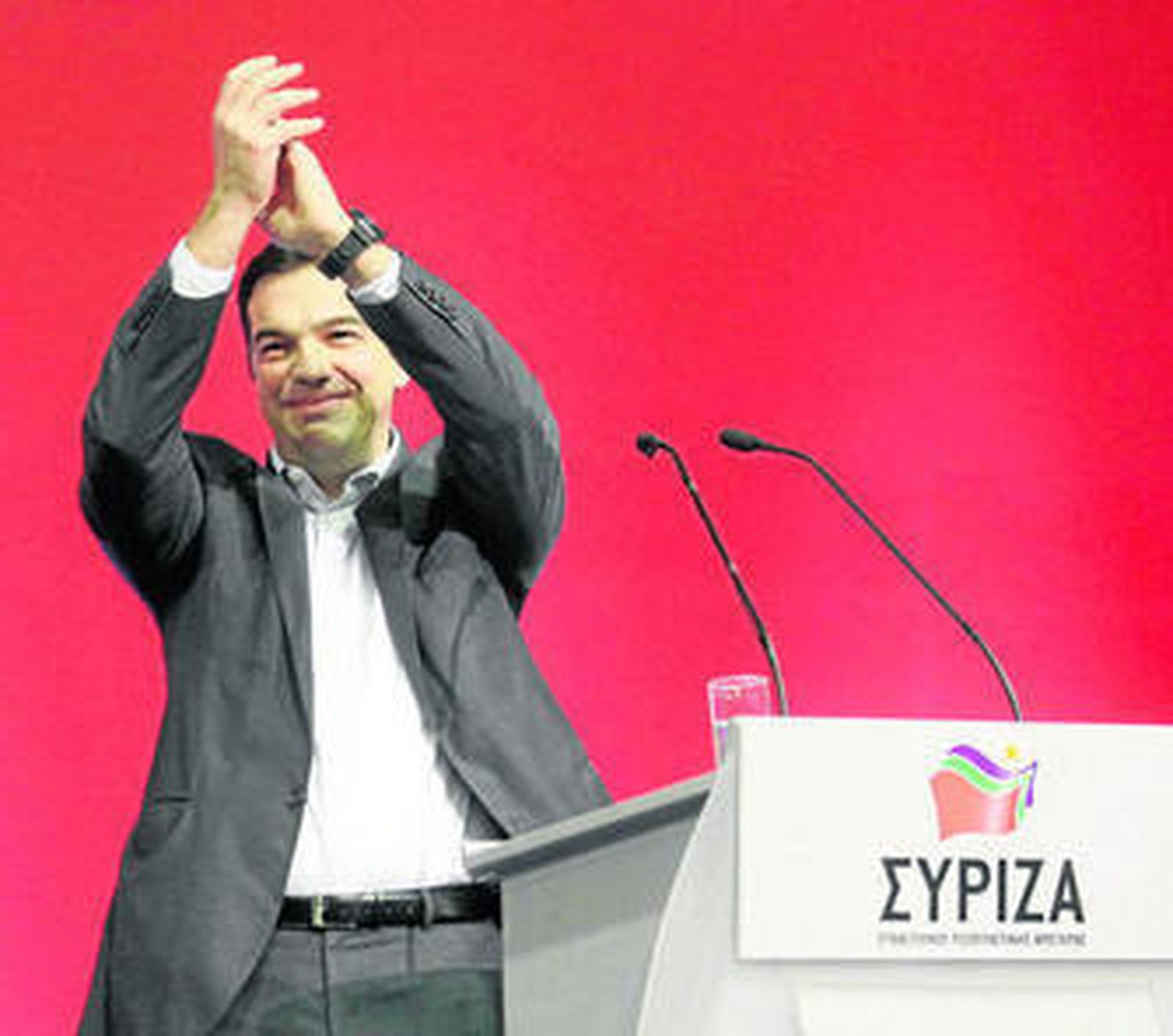 El líder del partido izquierdista Syriza, Alexis Tsipras.