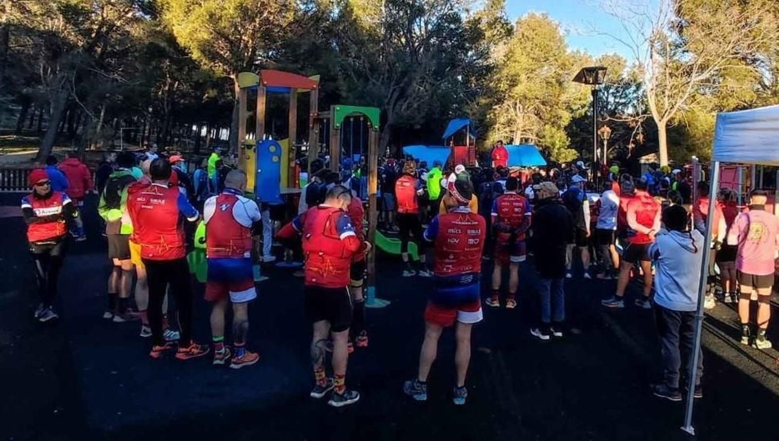 Imagen de los momentos previos a la salida de la novena edición.