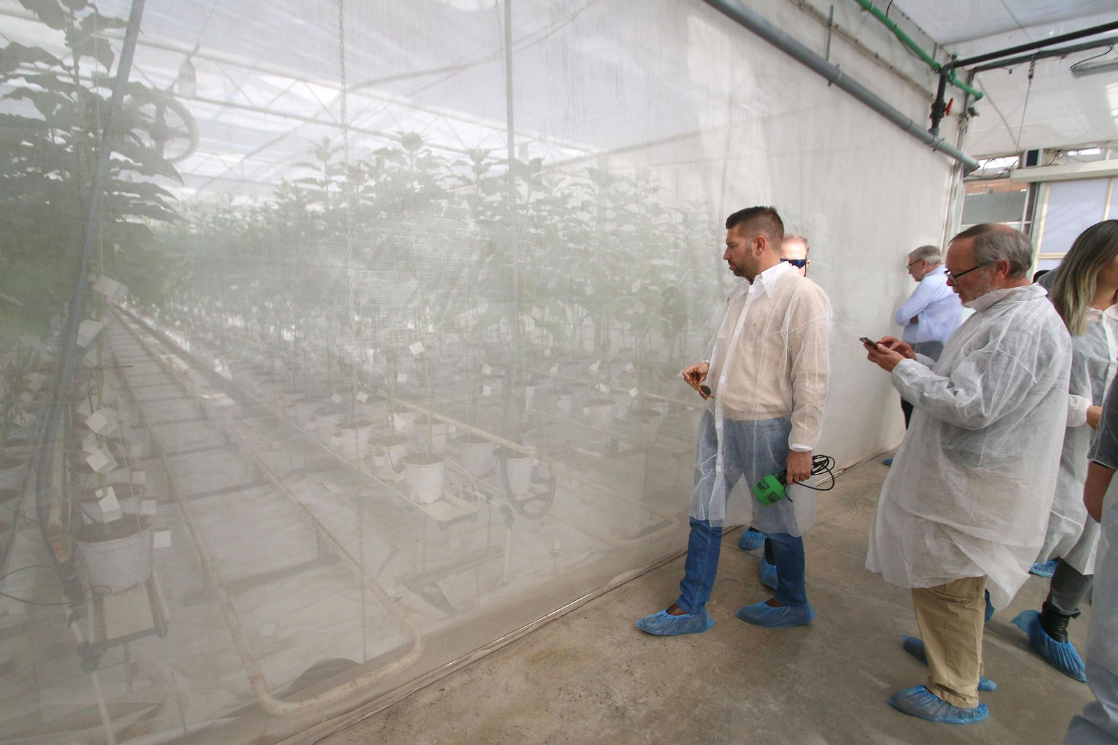 Fotogalería de la visita guiada a las instalaciones de Koppert en Águilas