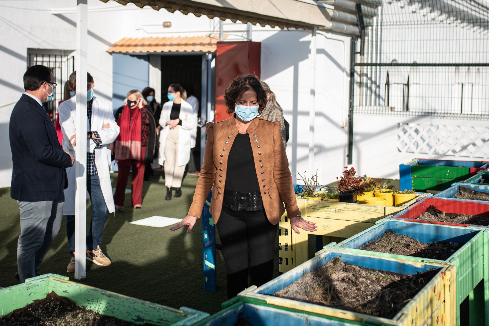 La consejera de Salud y Consumo, inaugura la reforma del área de Salud Mental del Hospital Vázquez Díaz, en imágenes