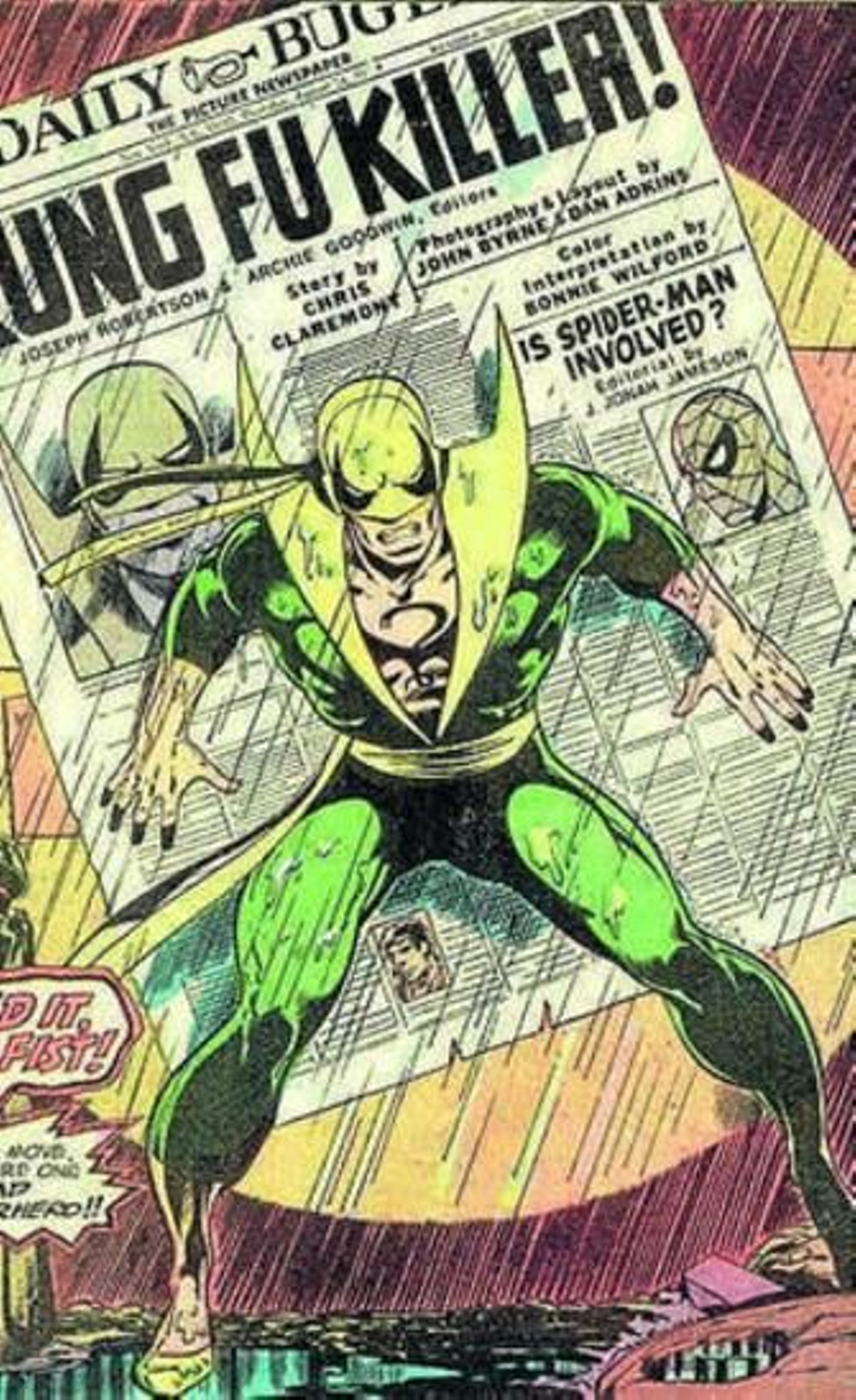 La furia de puño de hierro