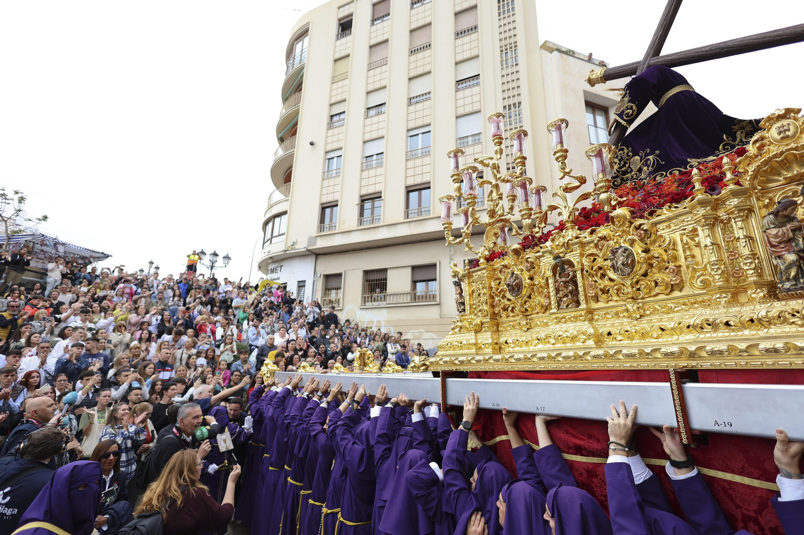 Las fotos de la Virgen del Rocío, en el Martes Santo de Málaga